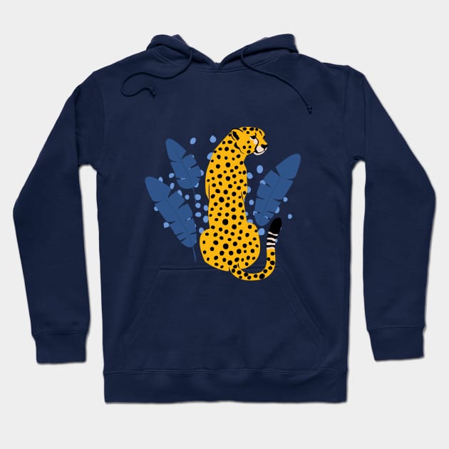 Leo the Leopard #1 Hoodie by worldnomadfolk@gmail.com